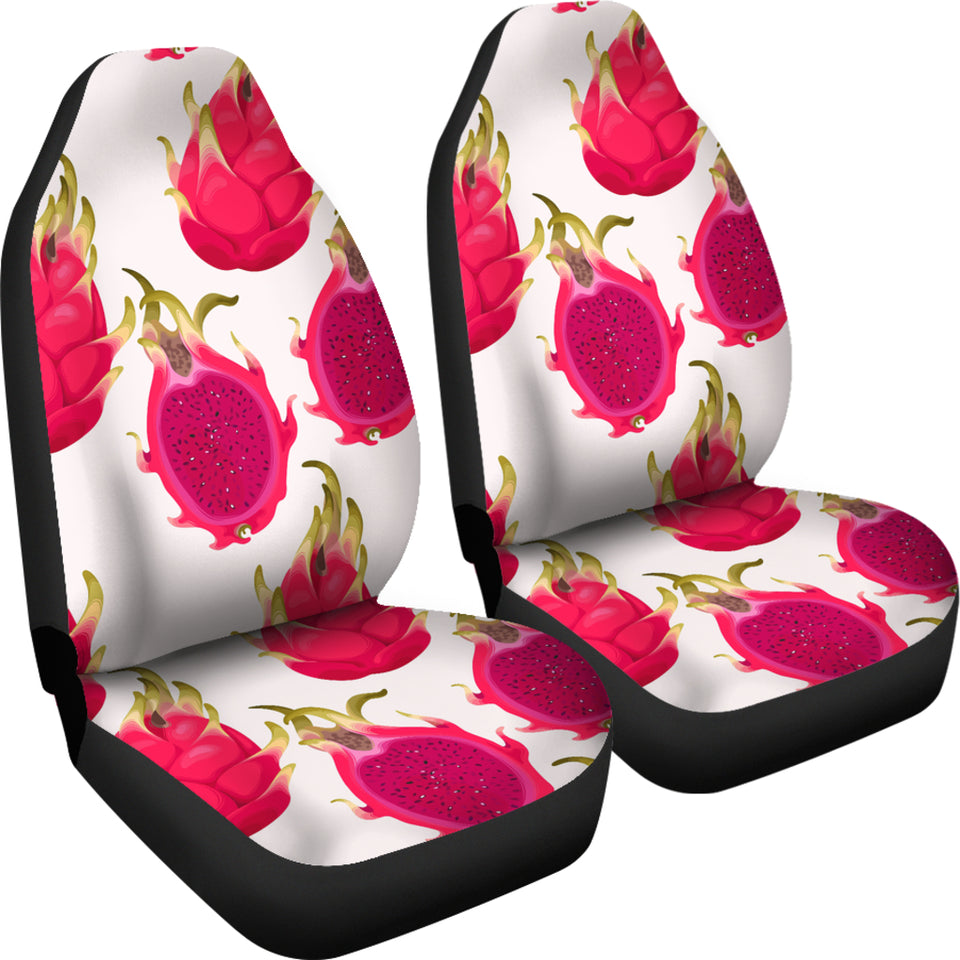 Dragon Fruits Design Pattern Universal Fit Car Seat Covers