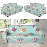 Hot Air Balloon Design Pattern Sofa Slipcover