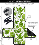 Hop design pattern Recliner Cover Protector