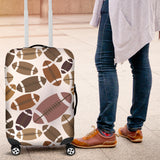 American Football Ball Pattern Luggage Covers