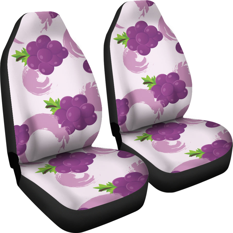 Cute Grape Pattern Universal Fit Car Seat Covers