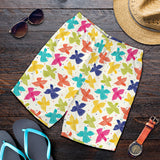 Pigeon Pattern Print Design 01 Men Shorts