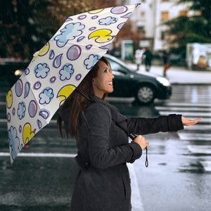 Duck Toy Pattern Print Design 01 Umbrella