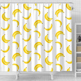 Banana Pattern Shower Curtain Fulfilled In US