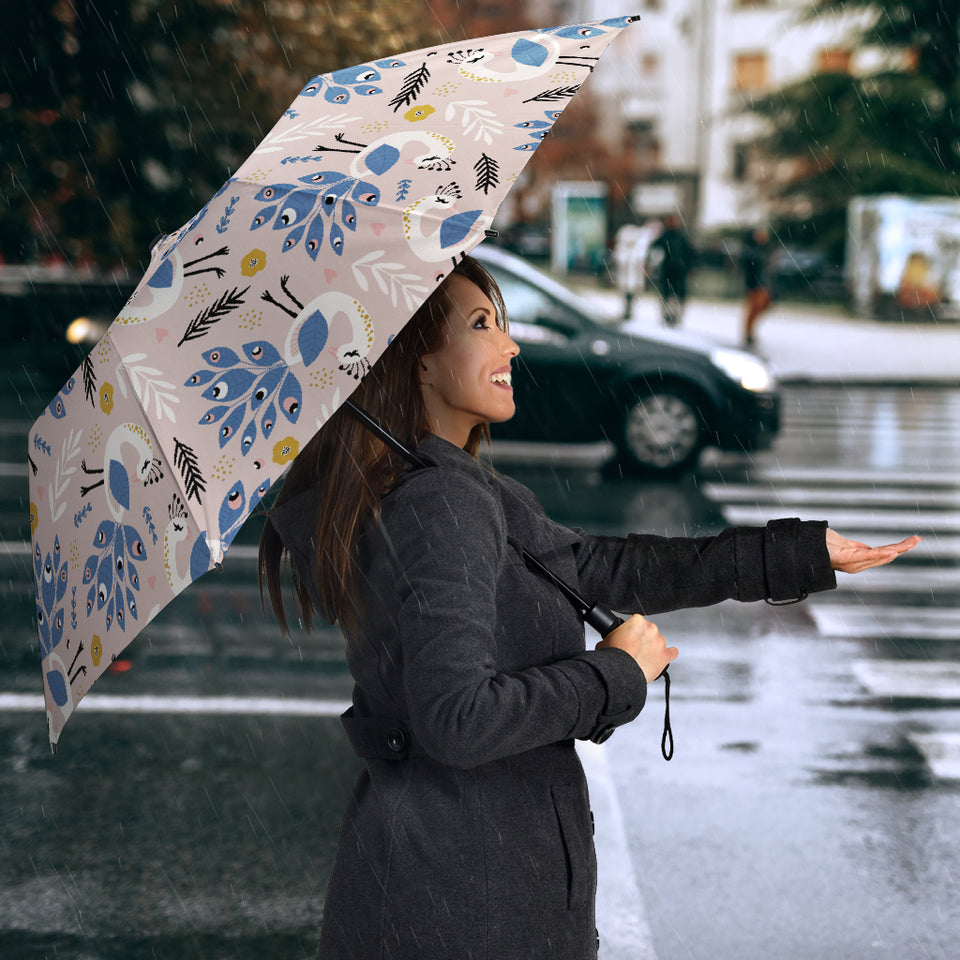 Cute Peacock Pattern Umbrella