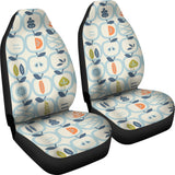 Apples Leaves Pattern  Universal Fit Car Seat Covers
