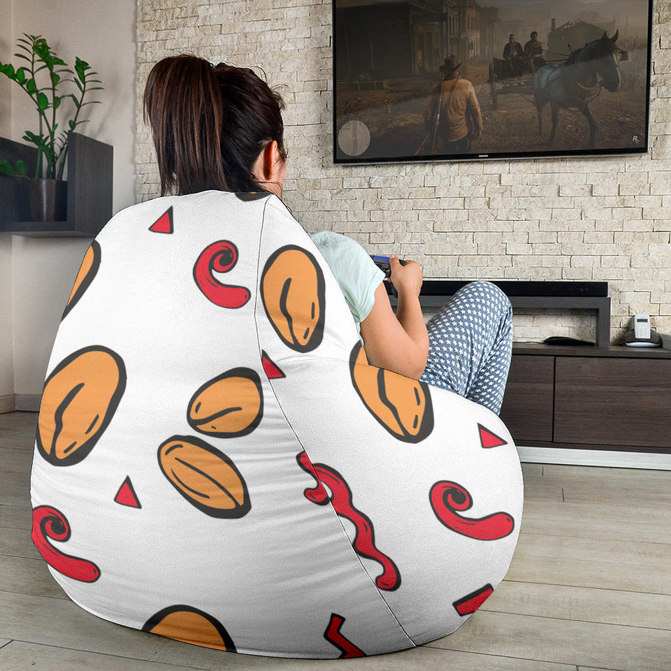 Peanuts Pattern Background Bean Bag Cover