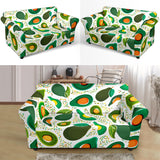 Avocado Design Pattern Loveseat Couch Slipcover