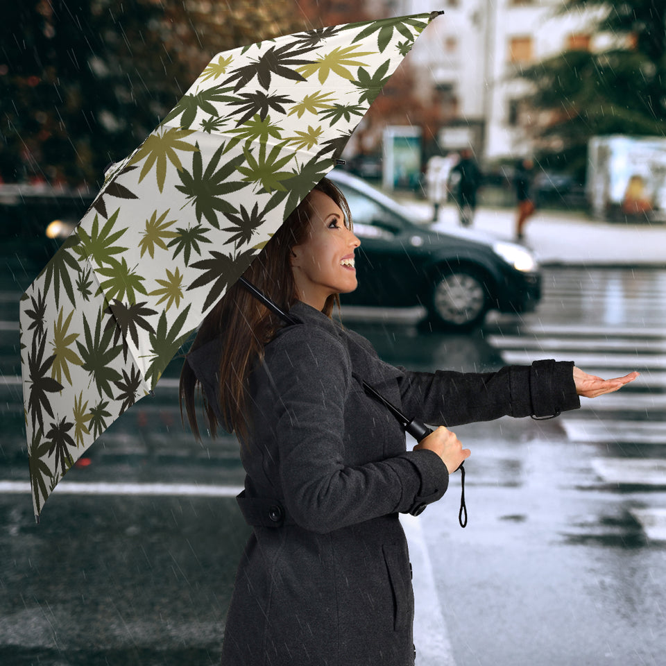 Canabis Marijuana Weed Pattern Print Design 05 Umbrella