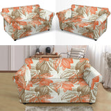 Cocoa Beans Cocoa Tree Pattern Loveseat Couch Slipcover