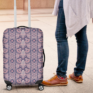 Indian Batik Style Pattern Luggage Covers