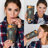 Electric Guitars Pattern Tumbler