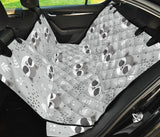 Cute Raccoons Leaves Dot Dog Car Seat Covers