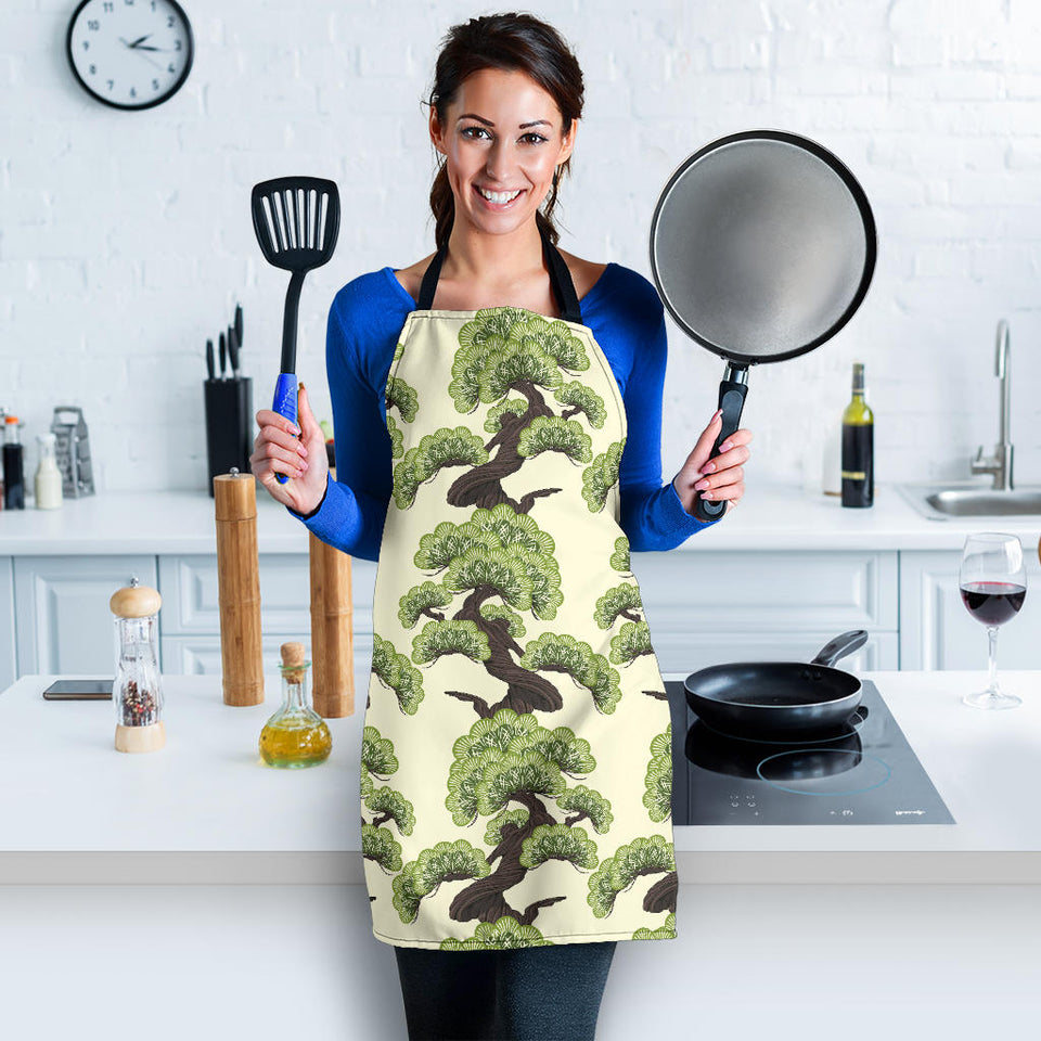 Bonsai Pattern Adjustable Apron