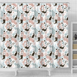 Cute Mermaid Pattern Shower Curtain Fulfilled In US