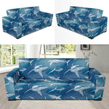 Shark Hand Drawn Sofa Slipcover