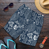 Coral Reef Pattern Print Design 05 Men Shorts
