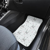 Cute Goat Design Pattern Front Car Mats