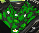 Frog Waterlily Pattern Dog Car Seat Covers
