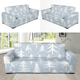 Christmas Tree Winter Forest Pattern Sofa Slipcover