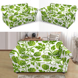 Hop Design Pattern Loveseat Couch Slipcover