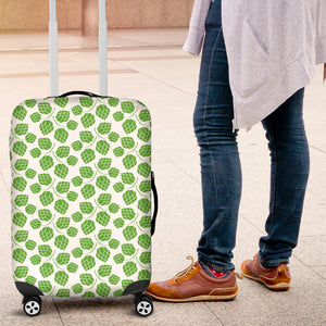 Hop Patternn Background Luggage Covers