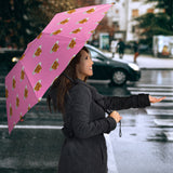 Pancake Pattern Print Design 04 Umbrella
