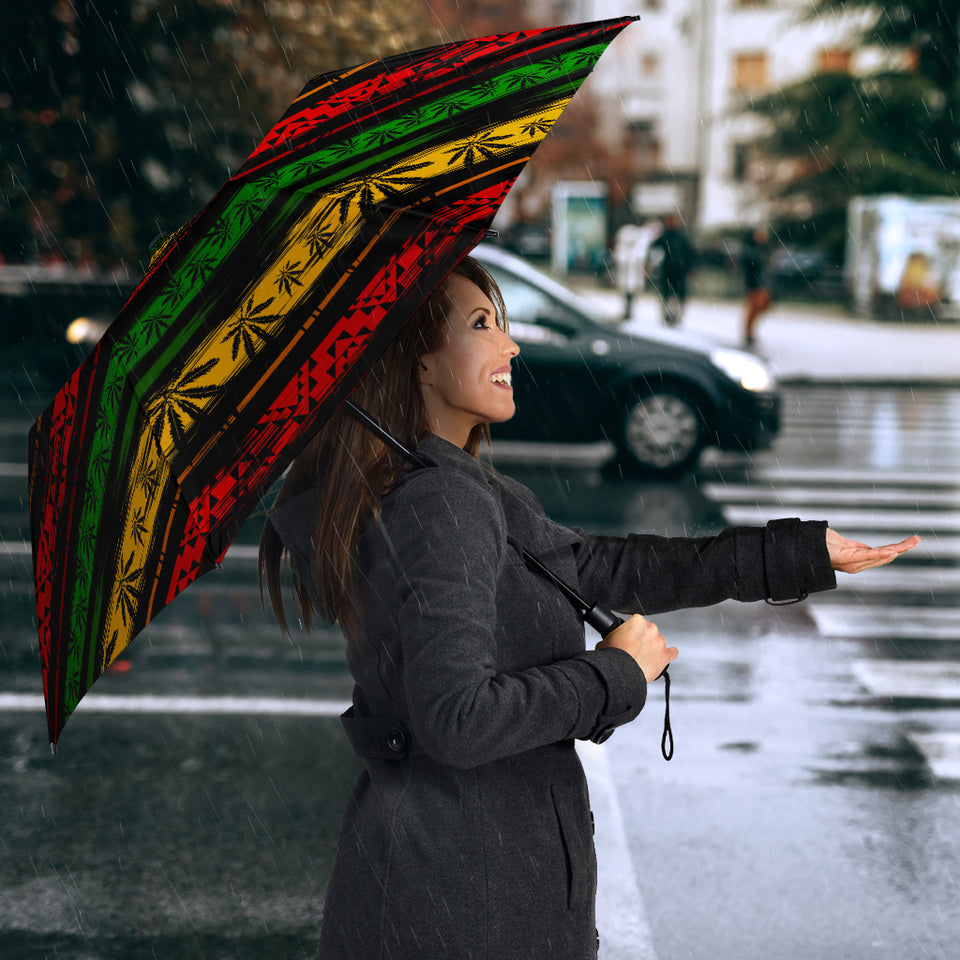 Canabis Marijuana Weed Pattern Print Design 04 Umbrella