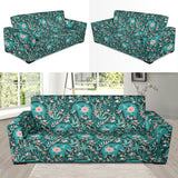 Elephants Jungle Pattern Sofa Slipcover