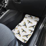 Eagle Pattern Print Design 03 Front and Back Car Mats