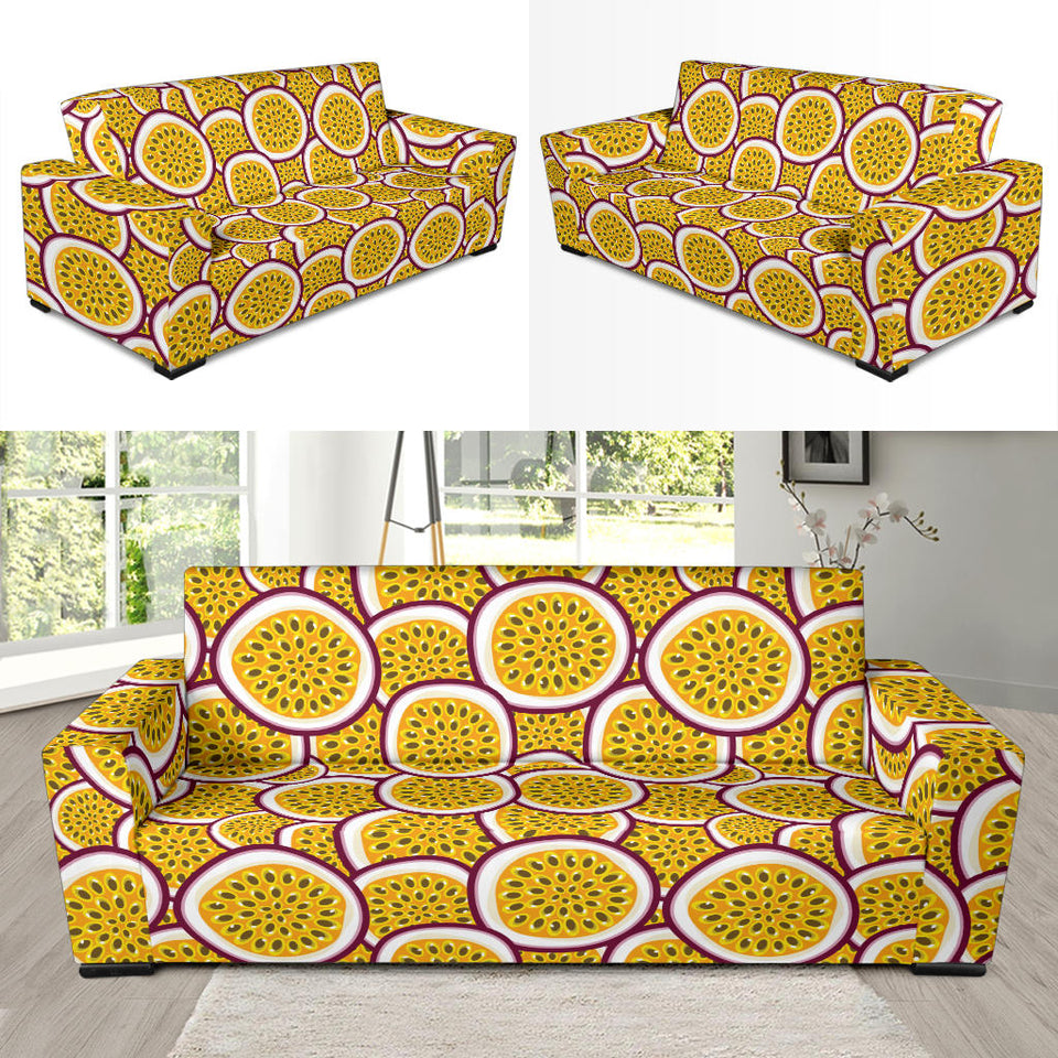 Passion Fruits Slice Pattern Sofa Slipcover