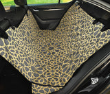 Arabic Star Gold Pattern Dog Car Seat Covers