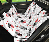 Cool Rooster Chicken Cock Floral Ornament Background Dog Car Seat Covers