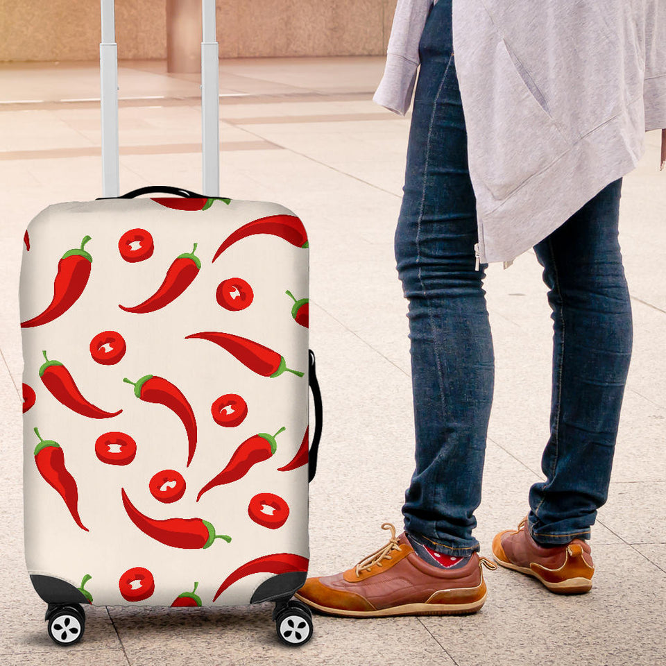 Chili Pattern Luggage Covers