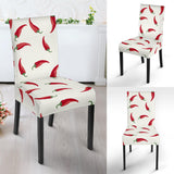 Chili Peppers Pattern Dining Chair Slipcover