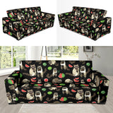 Raccoon Watermelon Pattern Sofa Slipcover