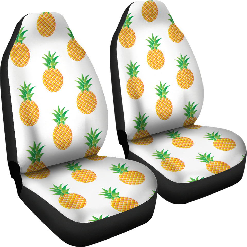 Pineapples Pattern  Universal Fit Car Seat Covers