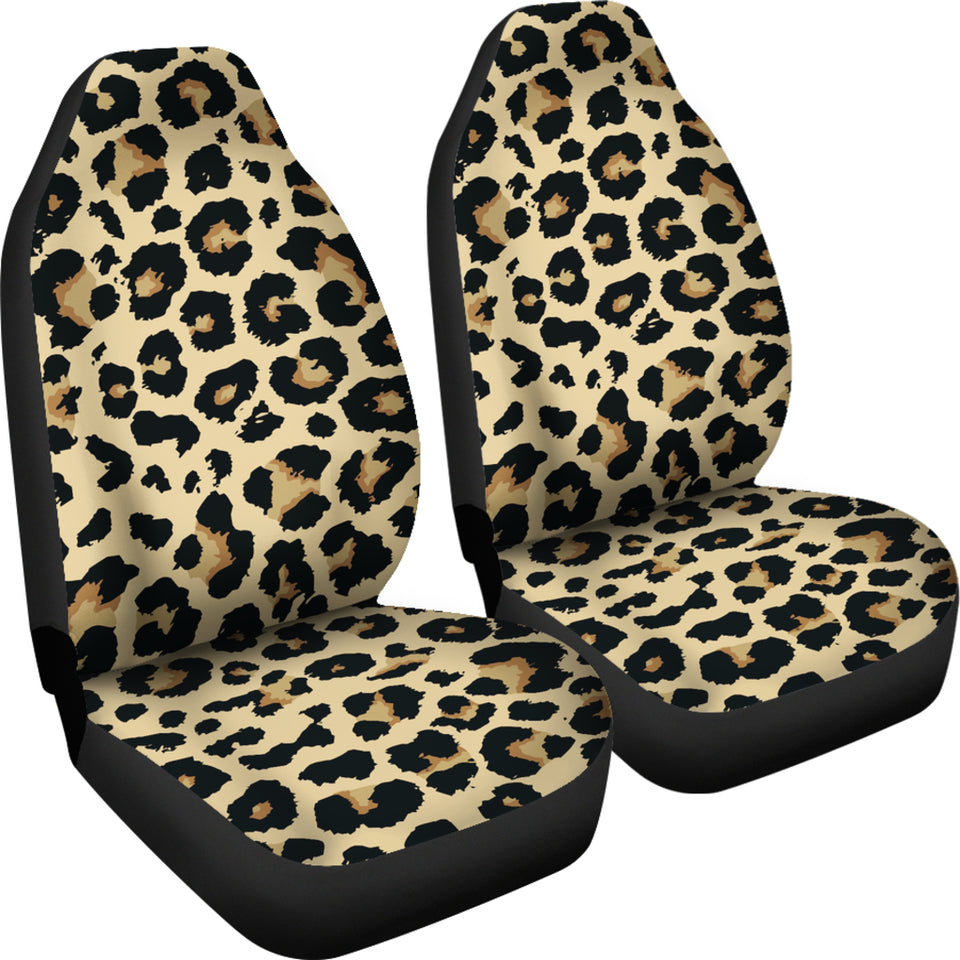 Leopard Print Design Pattern Universal Fit Car Seat Covers