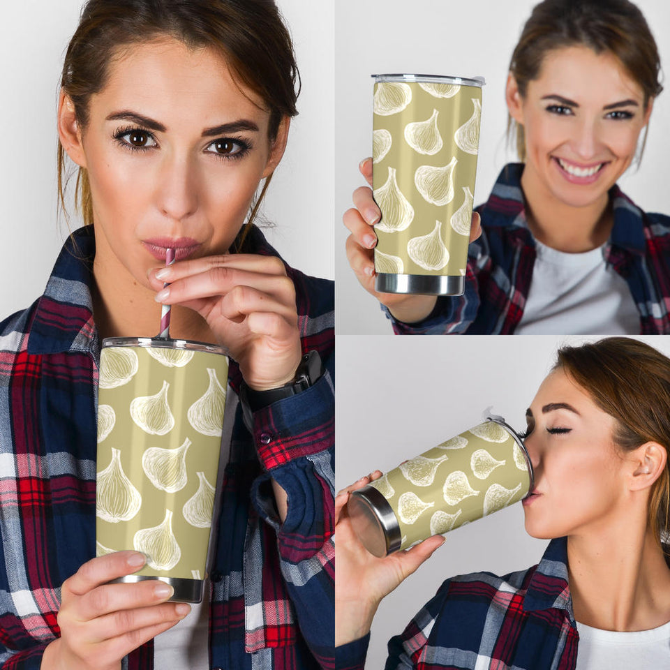 Garlic Design Pattern Tumbler