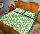 Hop pattern background Quilt Bed Set