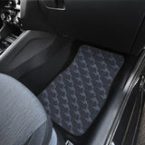 Swordfish Pattern Print Design 03 Front Car Mats