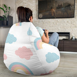 Cute Rainbow Clound Pattern Bean Bag Cover