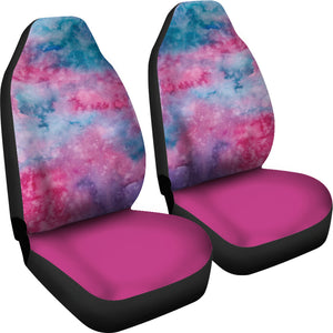 Watercolor Pink Car Seat Covers