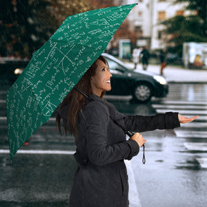 Math Pattern Print Design 01 Umbrella