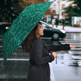 Math Pattern Print Design 01 Umbrella