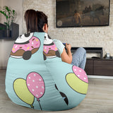 Cute Baby Panda Pattern Bean Bag Cover