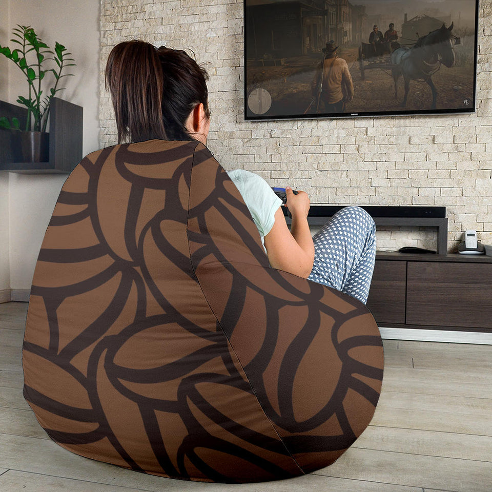 Coffee Bean Pattern Bean Bag Cover