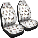 Chihuahua Dog Pattern  Universal Fit Car Seat Covers
