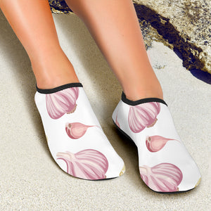 Garlic Pattern Aqua Shoes