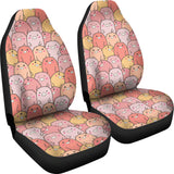 Pig Pattern Print Design 04 Universal Fit Car Seat Covers